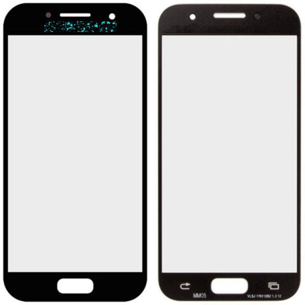 Samsung Galaxy A3 2017 SM-A320 Dokunmatik Ön Cam Lens Siyah
