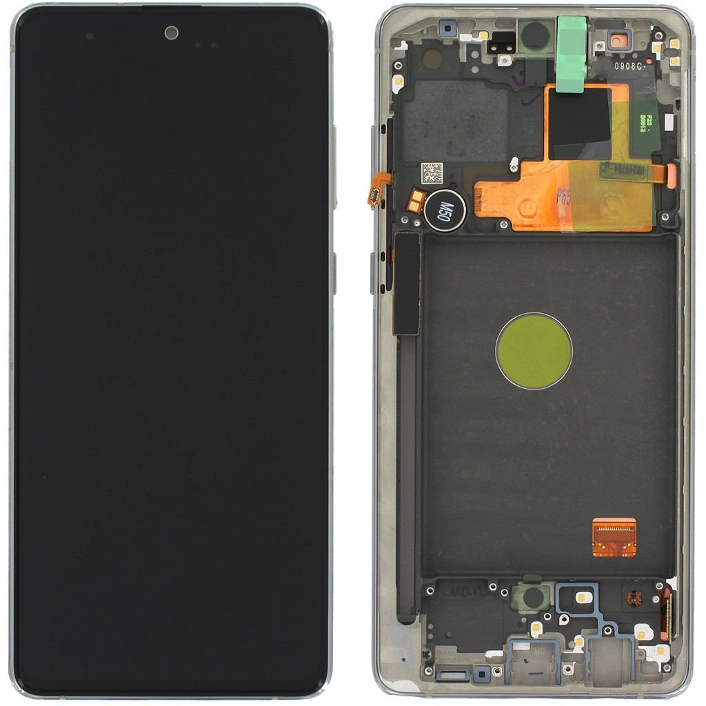 Samsung Galaxy Note 10 Lite SM-N770 Lcd Ekran Dokunmatik Çıtalı Gri