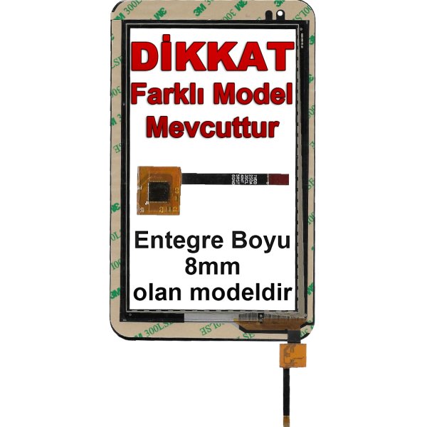 Casper VIA T7T Dokunmatik - Model 3