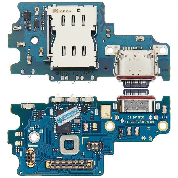 Samsung Galaxy S21 FE 5G SM-G990 Şarj Soketi Bordu Mikrofonlu Sim Port