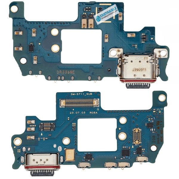 Samsung Galaxy S23 FE SM-S711 Şarj Soketi Bordu Mikrofonlu