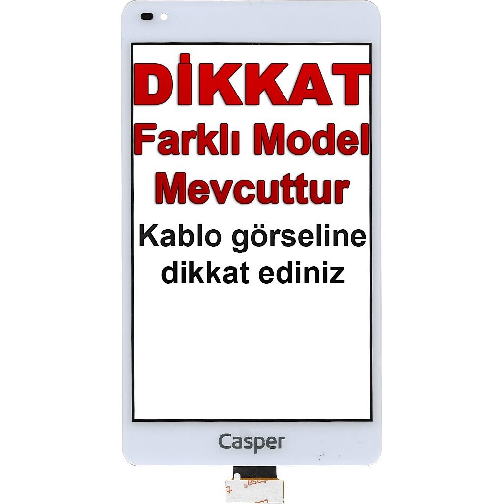 Casper Via S18 Dokunmatik Beyaz - Model 1