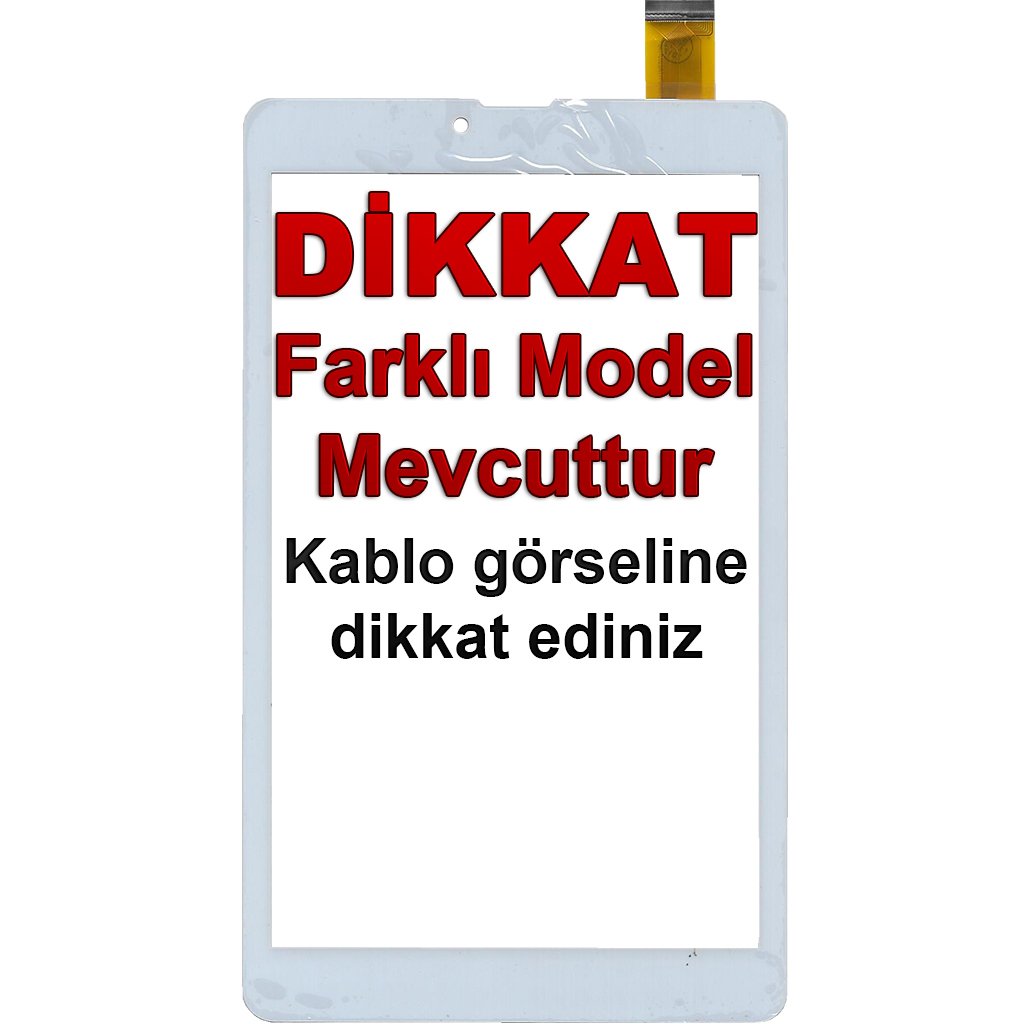 Hometech HT8MT-3G Dokunmatik Beyaz - Model 1