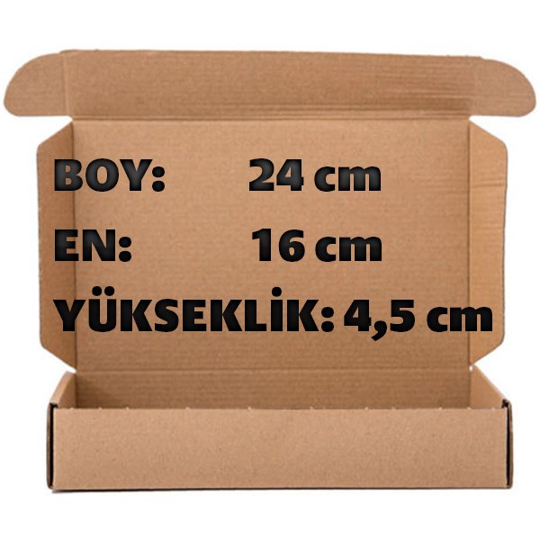 Tablet Şarj Aleti Kargo Kutusu - Kolisi 24x16x4,5 cm