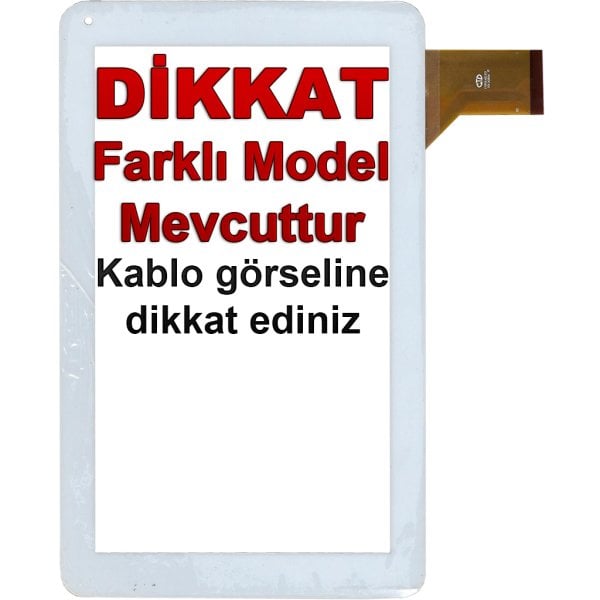 Piranha Ultra II Tab 9.0 Dokunmatik Beyaz - Model 2