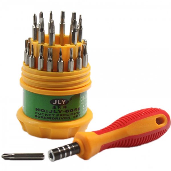 JLY-6036 31 Parça Kamera 3D Gözlük İçin Tornavida Seti