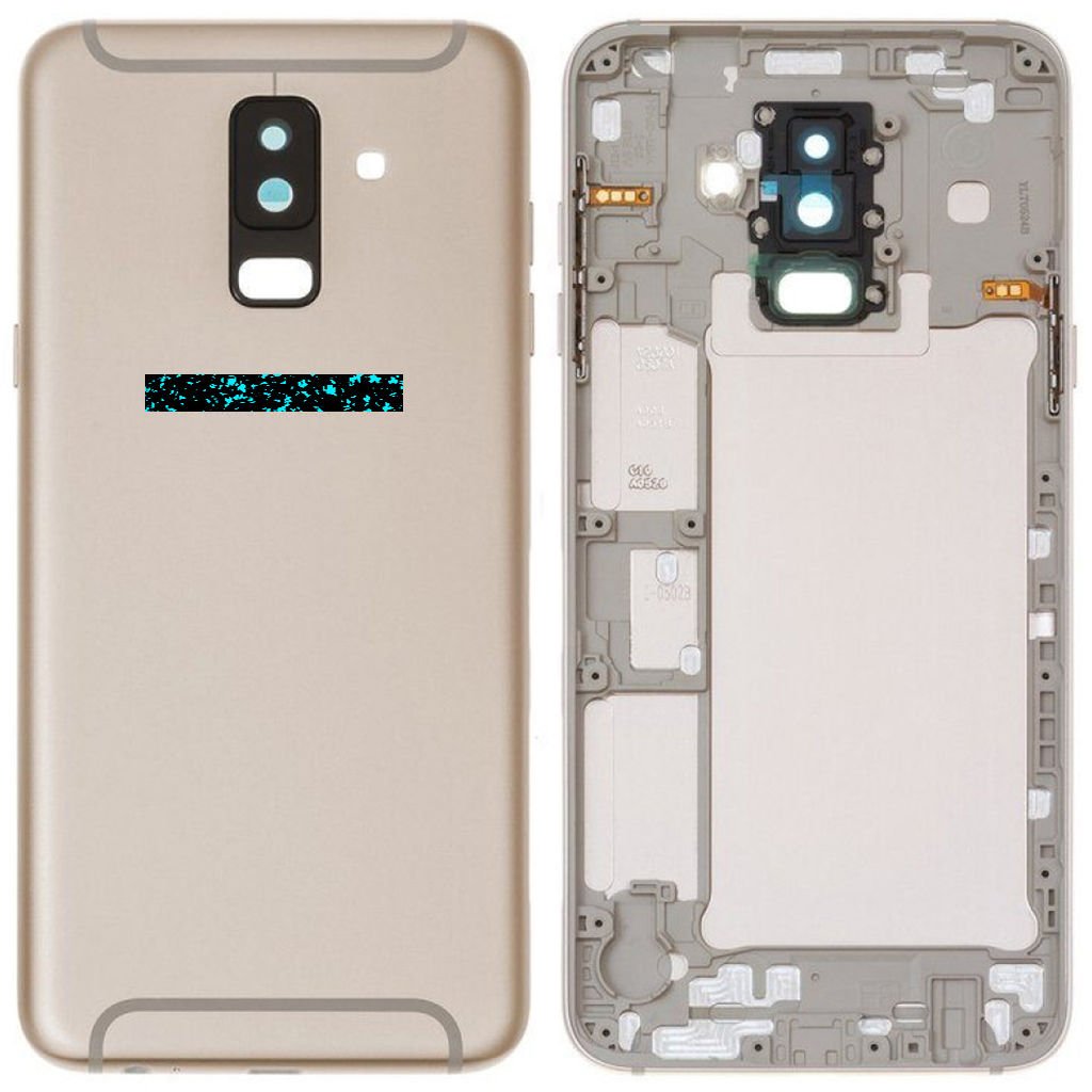 Samsung Galaxy A6 Plus SM-A605 Arka Kapak Gold