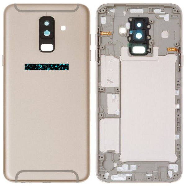 Samsung Galaxy A6 Plus SM-A605 Arka Kapak Gold