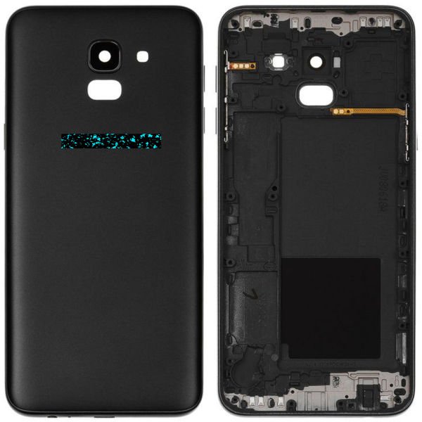 Samsung Galaxy J6 SM-J600 Arka Kapak Siyah