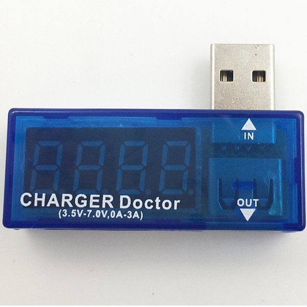 Dr.Charger Usb Akım Voltmetre Amper Ölçer