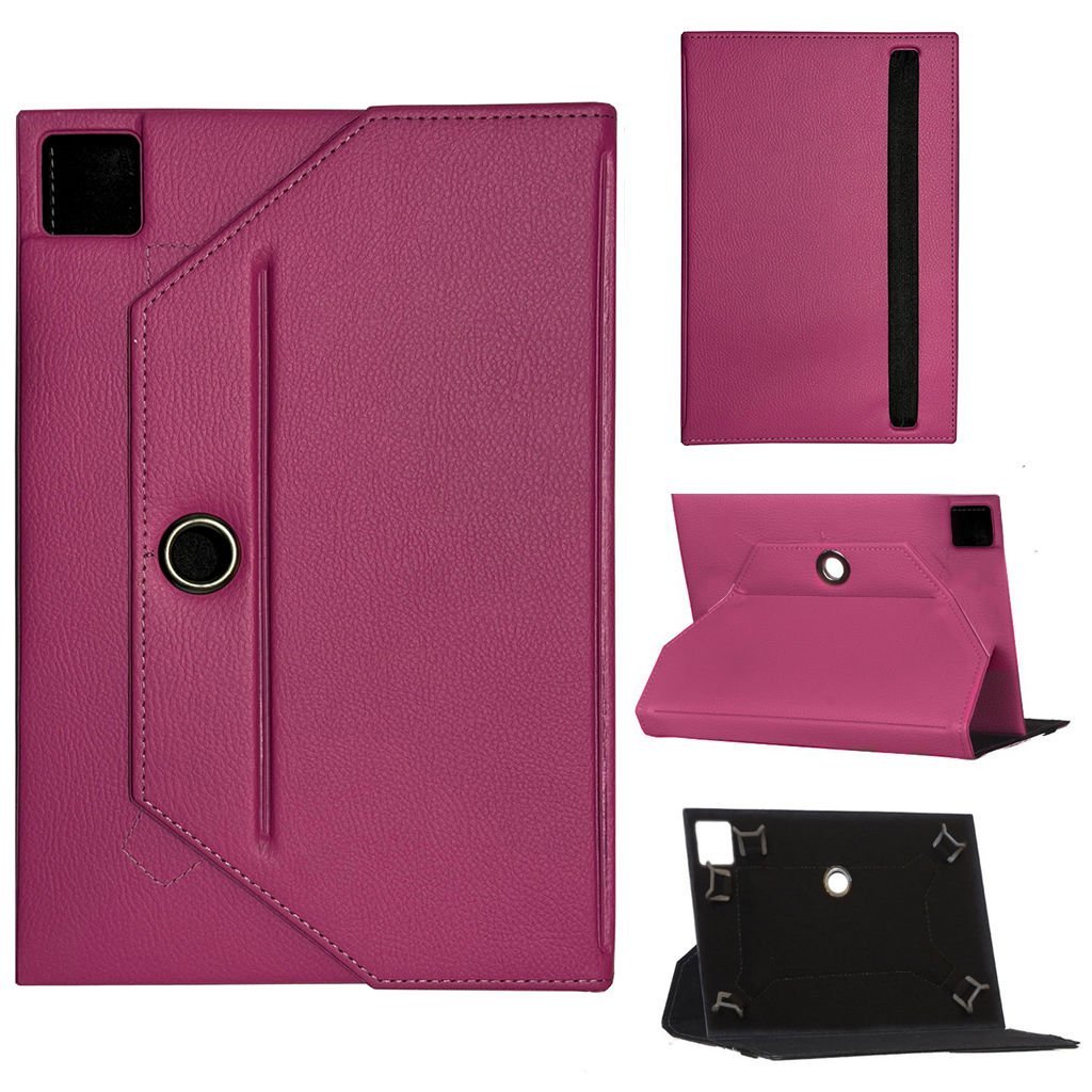 Apple İpad Pro 11 2021 3.Nesil MHW93TU/A Universal Standlı Tablet Kılıfı Pembe