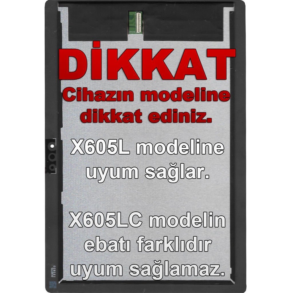 Lenovo Tab M10 TB-X605L Ekran Dokunmatik Set Siyah
