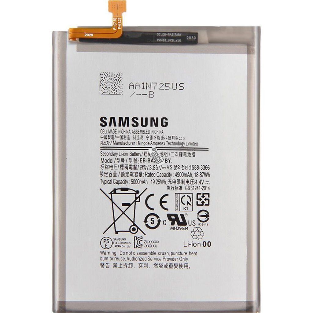Samsung Galaxy M12 SM-M127 Batarya Pil - Orijinal