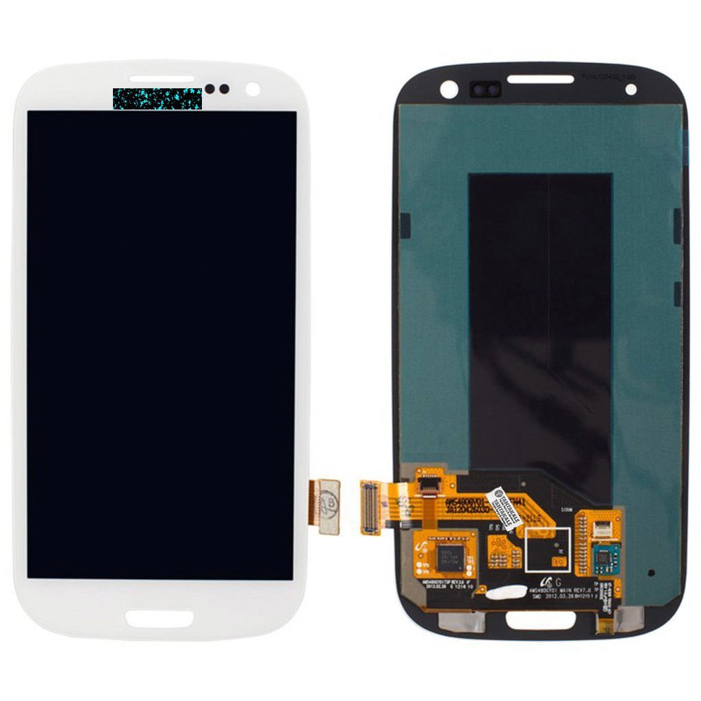 Samsung Galaxy S3 GT-I9300 Lcd Ekran Dokunmatik Beyaz