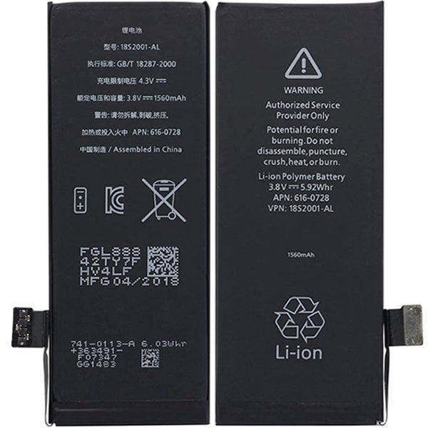 İphone 5S Batarya Pil