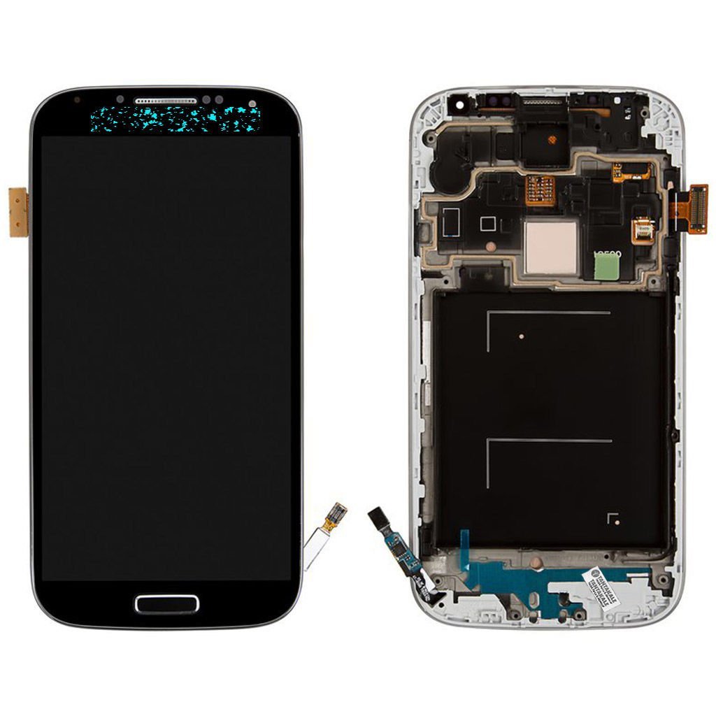 Samsung Galaxy S4 GT-I9500 Lcd Ekran Dokunmatik Çıtalı Siyah
