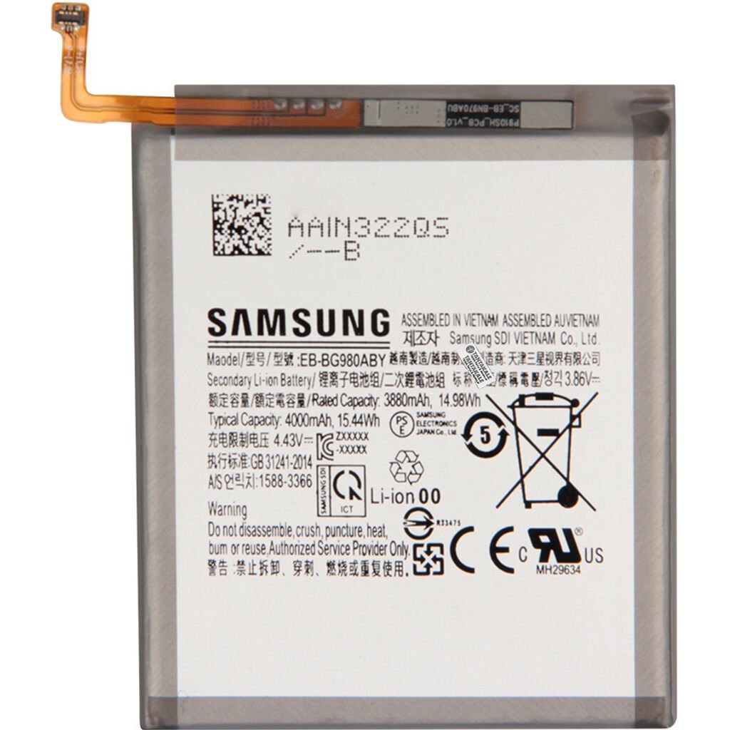 Samsung Galaxy S20 SM-G980 Batarya Pil - Orjinal