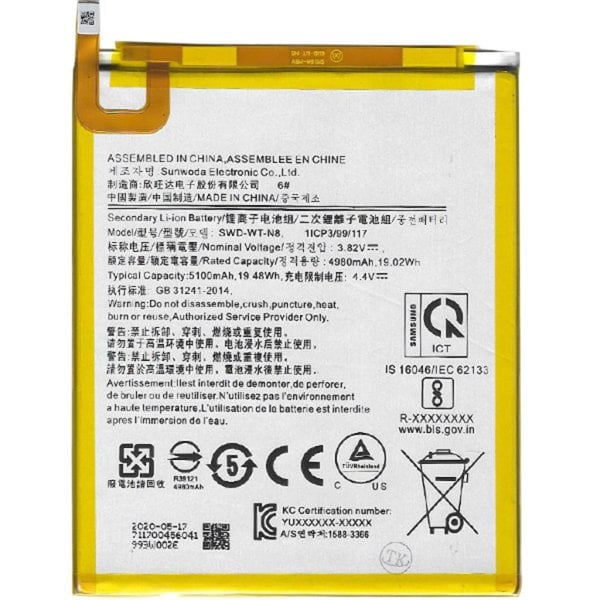 Samsung Galaxy Tab A 8 SM-T290 Batarya Pil