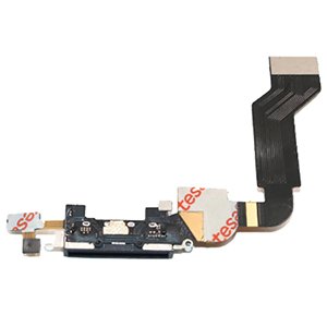 İphone 4S Şarj Soketi Film Flex Siyah