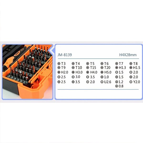 Jakemy JM-8139 Hassas Malzemeler İçin Tamir Seti Çantası