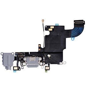 İphone 6S Şarj Soketi Kulaklık Mikrofon Film Bordu Uzay Grisi