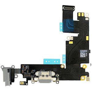 İphone 6 Plus Şarj Soketi Kulaklık Mikrofon Film Bordu Uzay Grisi