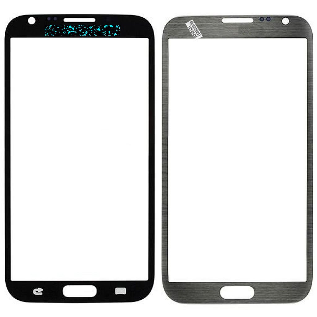 Samsung Galaxy Note 2 GT-N7100 Dokunmatik Ön Cam Lens Gri