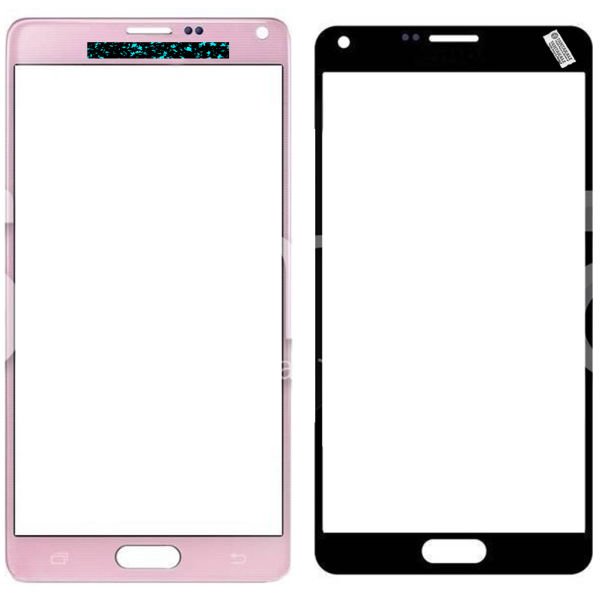 Samsung Galaxy Note 4 SM-N910 Dokunmatik Ön Cam Lens Pembe