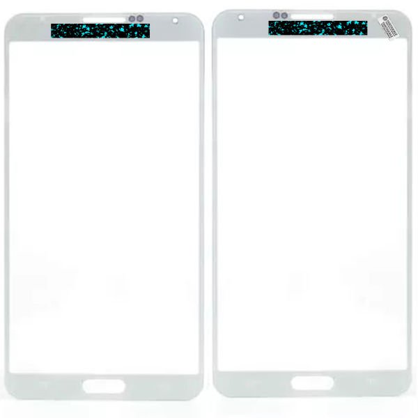 Samsung Galaxy Note 3 SM-N9000 Dokunmatik Ön Cam Lens Beyaz
