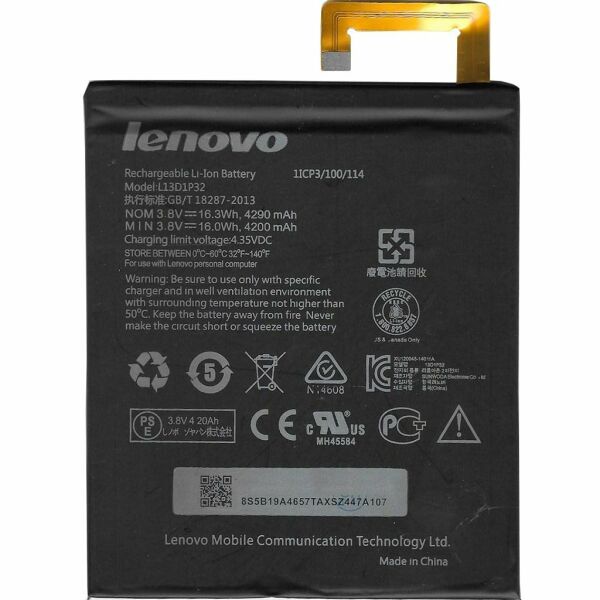 L13D1P32 Kodlu 3.8v 4290mAh Batarya Pil