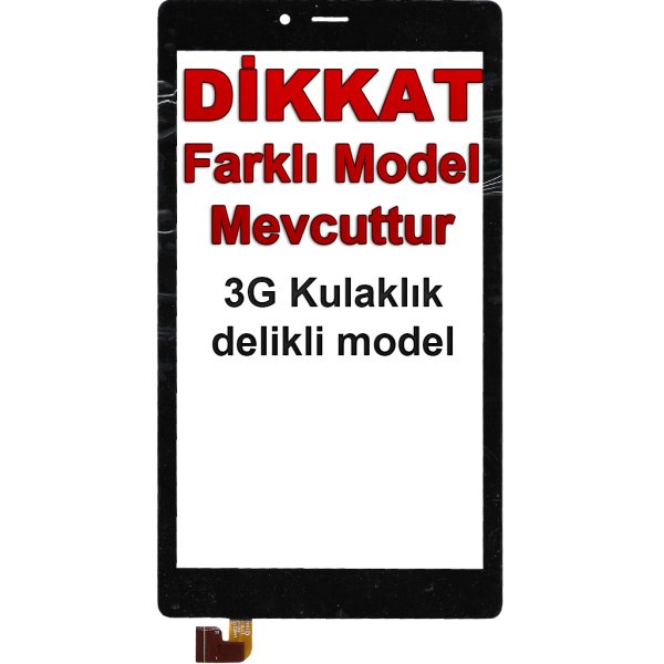 LWGB07000380 REV-A4 Kablo Kodlu Dokunmatik Siyah - Model 1