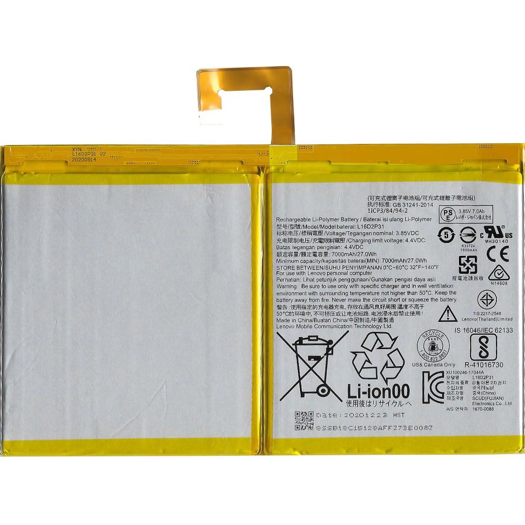 Lenovo Tab 4 10 TB-X304 Batarya Pil