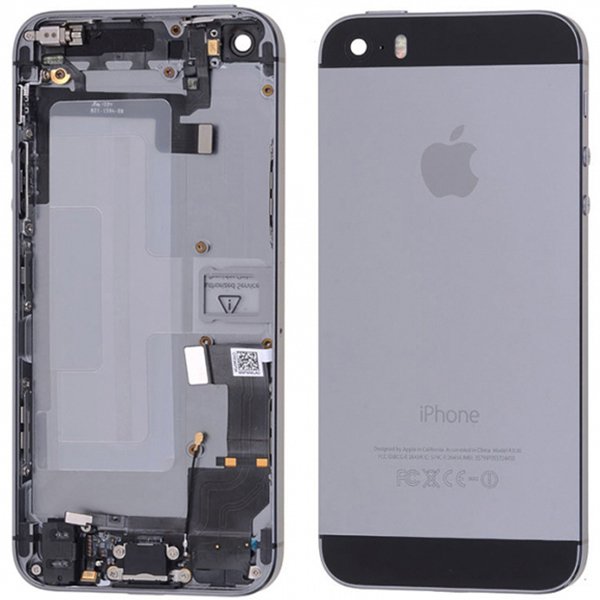 İphone 5S Kasa Full Dolu Uzay Grisi Siyah