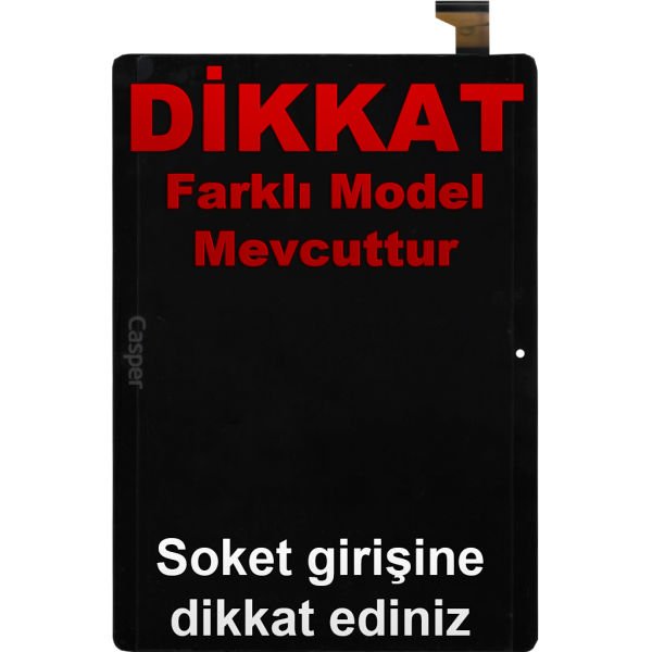 Casper S20 Ekran Dokunmatik Set Siyah - Model 2