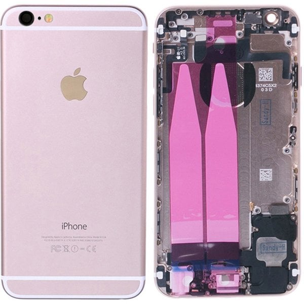 İphone 6 Kasa Full Dolu Rose Gold Pembe
