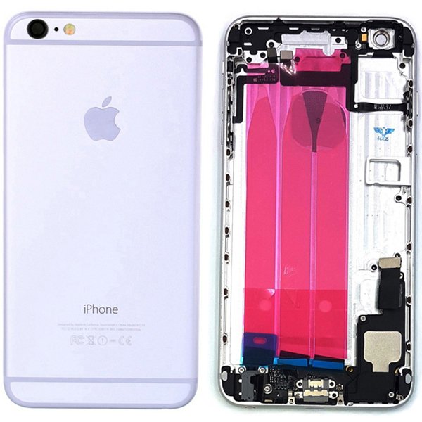 İphone 6 Plus Kasa Full Dolu Silver Gümüş