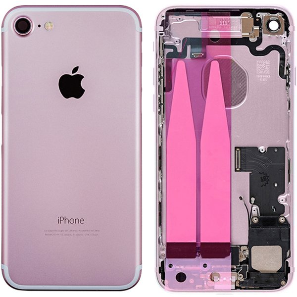 İphone 7 Kasa Full Dolu Rose Gold Pembe