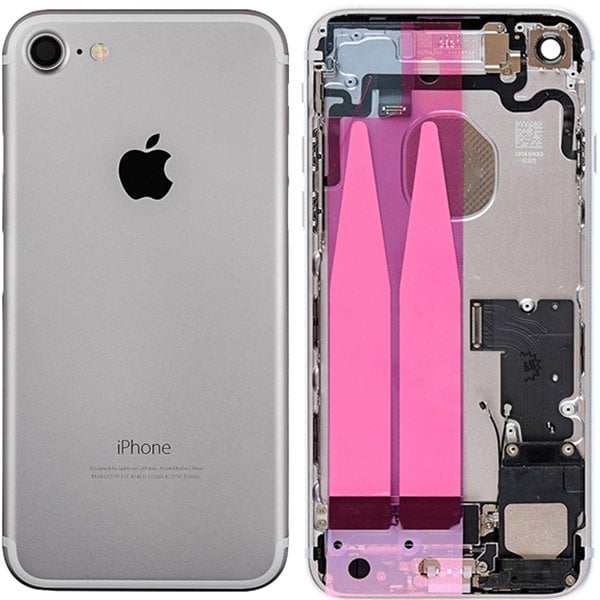 İphone 7 Kasa Kasa Full Dolu Silver Gümüş