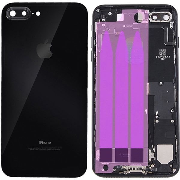 İphone 7 Plus Kasa Full Dolu Parlak Siyah
