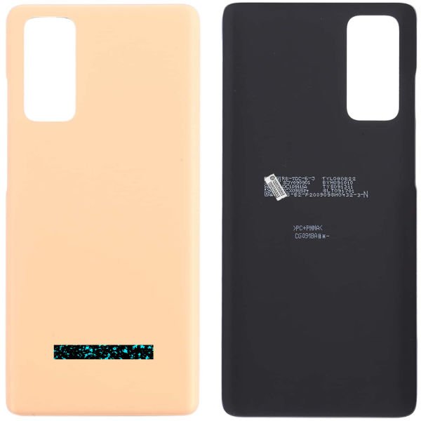 Samsung Galaxy S20 FE SM-G780 Arka Kapak Turuncu