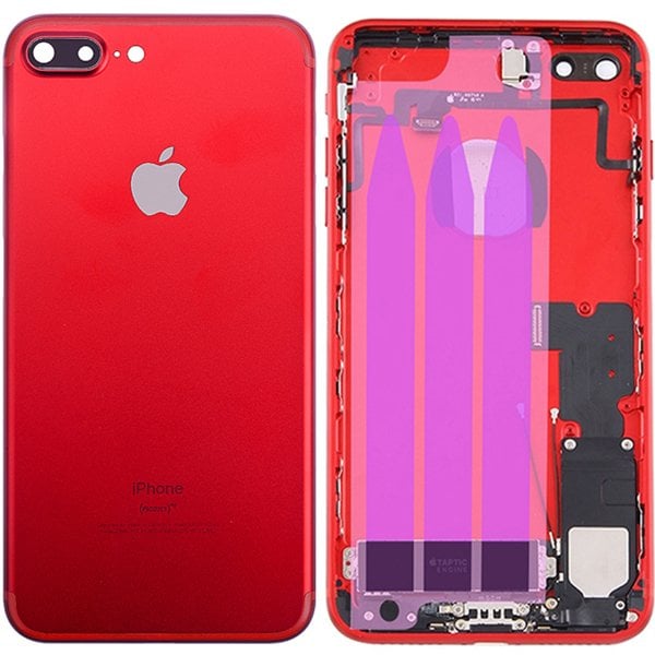 İphone 7 Plus Kasa Kasa Full Dolu Red Kırmızı