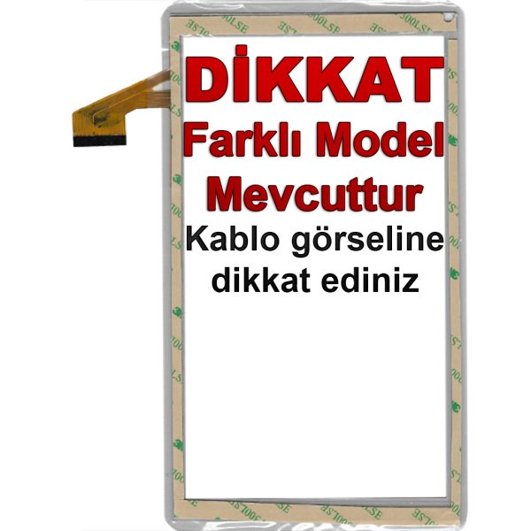 Syrox SYX-T101 Dokunmatik Beyaz - Model 2