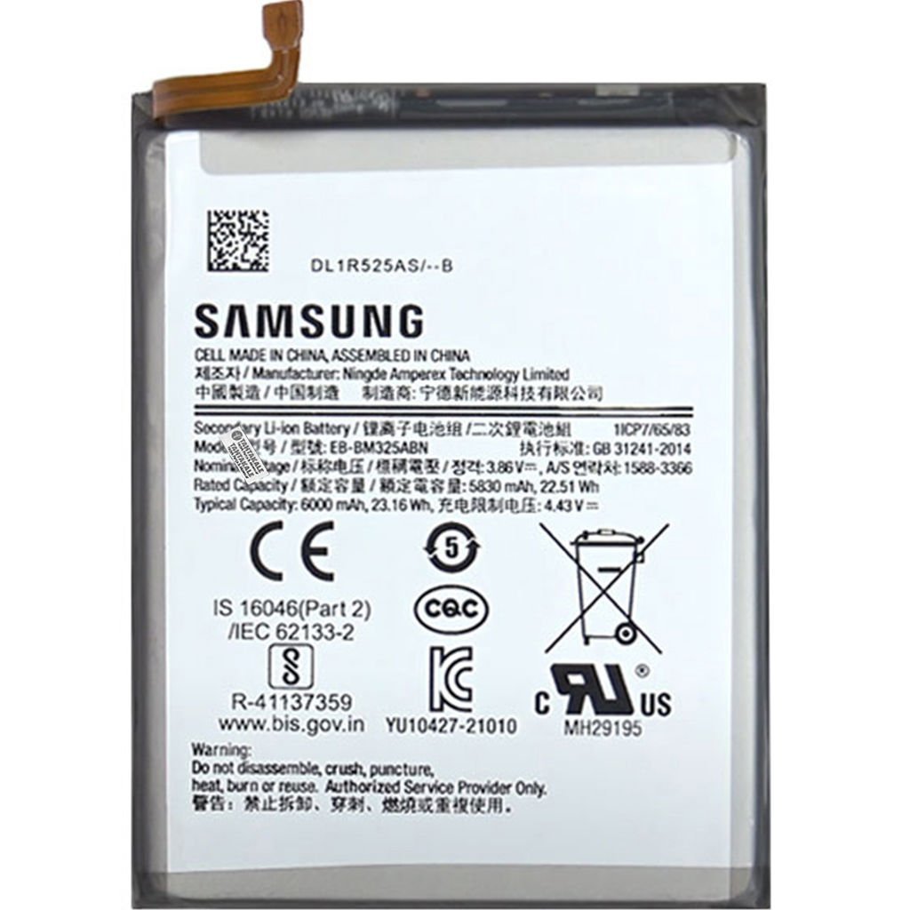 Samsung Galaxy M32 4G SM-M325 Batarya Pil - Orijinal