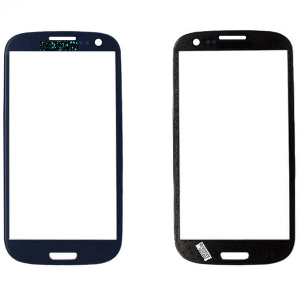 Samsung Galaxy S3 GT-I9300 Dokunmatik Ön Cam Lens Mavi