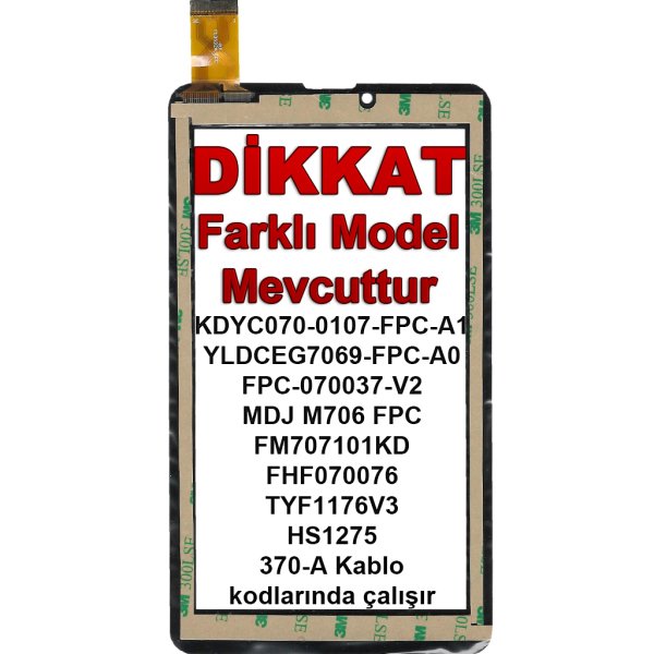 PowerWay Dream Tab DRN-X300 Dokunmatik Siyah