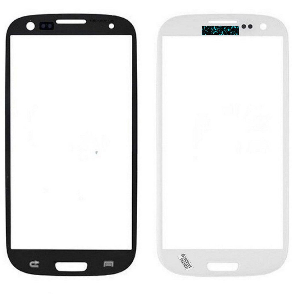 Samsung Galaxy S3 GT-I9300 Dokunmatik Ön Cam Lens Beyaz