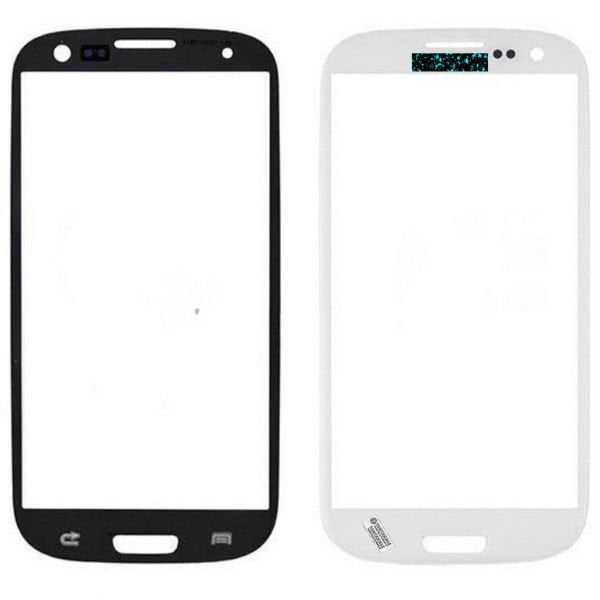 Samsung Galaxy S3 GT-I9300 Dokunmatik Ön Cam Lens Beyaz