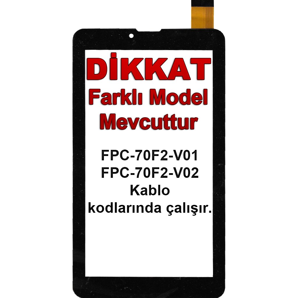 Syrox SYX-T704 Dokunmatik Siyah - Model 2