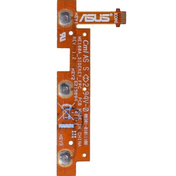 ME180A_SIDEKEY_FPC Kablo Kodlu On-Off Flex Kablosu