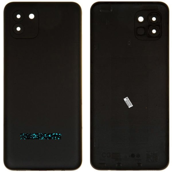 Samsung Galaxy A03 SM-A035 Arka Kapak Siyah